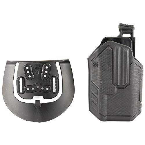 Omnivore Multi-Fit Stream Light Holster – Right Hand, Black, Fits 150+ Handguns