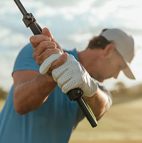Golf Swing Trainer - theHANGER Right Hand Golf Training Aid for Clubface Control