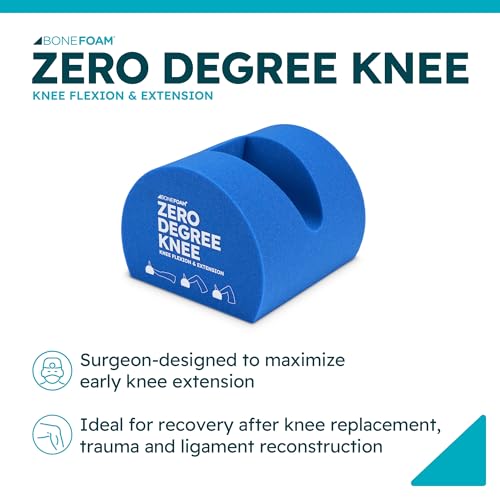 BoneFoam Zero Degree Knee Brace for Post-Surgery Rehab | Improve Extension & Mobility