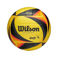 Wilson AVP OPTX Official Game Beach Volleyball - Signature Performance, Yellow/Black - Variation of THIS listing