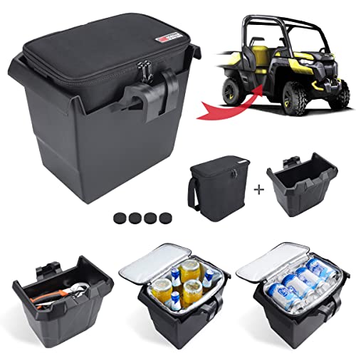 Can Am Defender Underseat Storage Bin & Portable Cooler 2016+