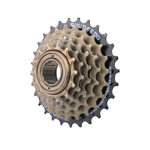 WEEROCK 6-Speed Threaded Freewheel 14-28T for Mountain and Cruiser Bikes