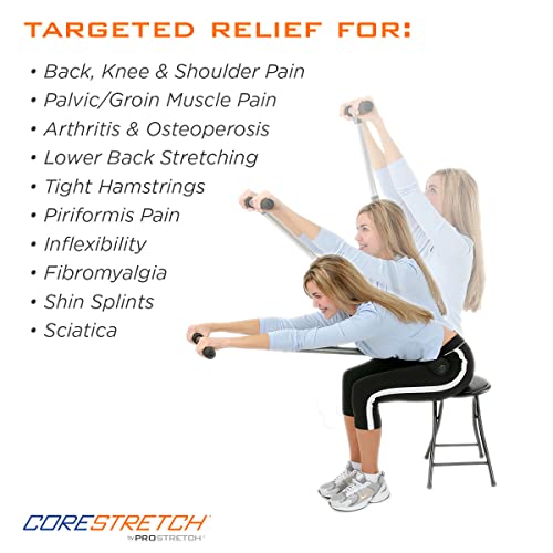 Adjustable Back & Shoulder Stretching Device for Pain Relief - ProStretch CoreStretch