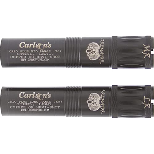 Carlson's 12 Gauge Choke Tubes 2 Pack for Benelli Crio Plus | Mid & Long Range Waterfowl Hunting | Made in USA