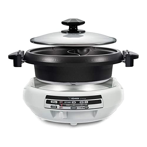 Zojirushi Gourmet d’Expert Electric Skillet with Hot Pot & Griddle, Model EP-PFC20HA