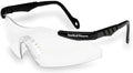 Smith & Wesson Magnum Safety Glasses - Mini Black Frame with Clear Lens | Single Pair