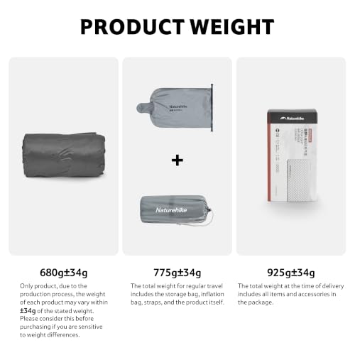 Ultralight PFAS-Free Sleeping Pad for Camping & Hiking - Silver Large Variation