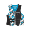 Adult Camo Neolite Flex Life Jacket - Blue Large USCG Approved Water Sports Vest