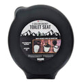 Portable Toilet Seat Lid for 5-Gallon Bucket - Black, Medium