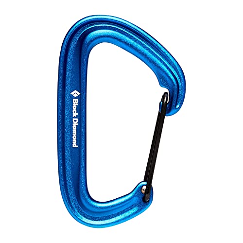 Assorted Black Diamond LiteWire Carabiner 6-Pack - Hot-Forged Wiregate for Climbing