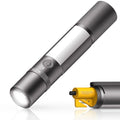 Rechargeable LED Emergency Flashlight with Window Breaker & Seatbelt Cutter – 1000 Lumens, Magnetic, Zoomable, Waterproof