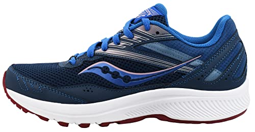 Saucony Men's Cohesion 15 Running Shoe Navy 10.5 - Cushioned Athletic Sneakers