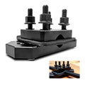 Black Heavy Duty Barrel Vise Clamp for 0.67-1.375 Inch Barrels - Surface Protection