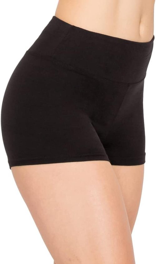 ALWAYS Yoga Shorts for Women - High Waisted Biker Shorts for Yoga, Running & Comfort | Anti-Chafing Design