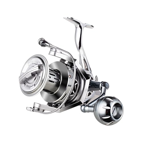 GARRET HK12000 Spinning Reel 8000/10000/12000 Aluminum Saltwater Fishing Reel