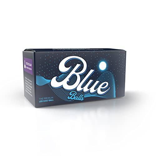 LED Light Up Golf Balls - Glow in The Dark Night Golf Funny Gift