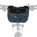 Po Campo Bubbly Crescent Bike Basket Handlebar Bag Waterproof Cycling Accessory