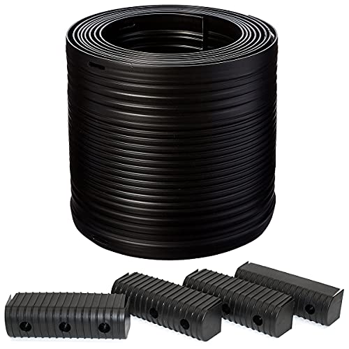 Caliber Bunk Wrap Kit 16 ft x 2 in x 6 in Black for Boat, Trailer, Pontoon
