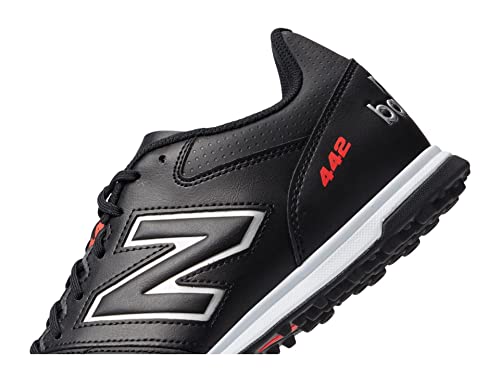 Men's New Balance 442 V2 Soccer Cleats Wide 9.5 Black White