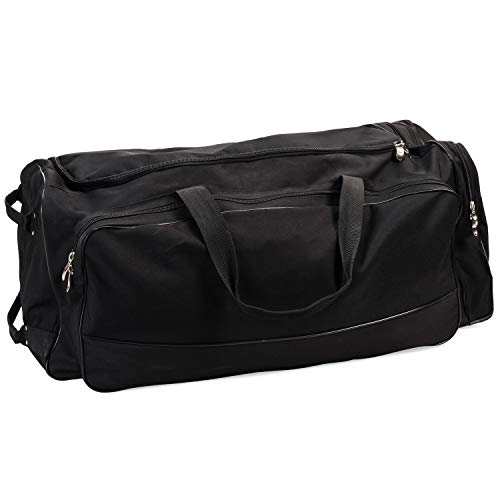 Large Wheeled Sports Equipment Bag for Baseball, Football & Travel