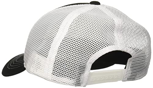 Costa XL Trucker Hat, Bass, Black + White