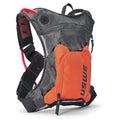 Hydration Backpack 3L Black & Orange for Cycling, MTB & Trail Running - USWE Outlander