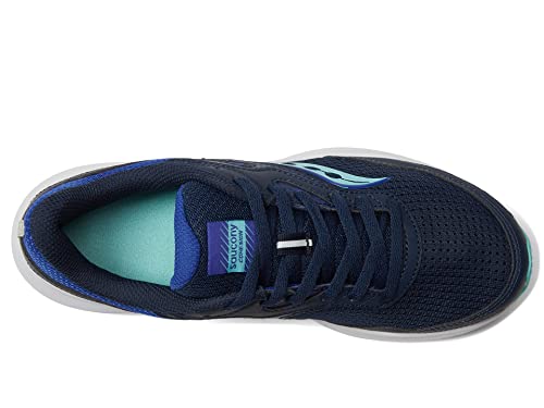 Saucony Cohesion 16 Running Shoes for Men - Night and Aqua Variation