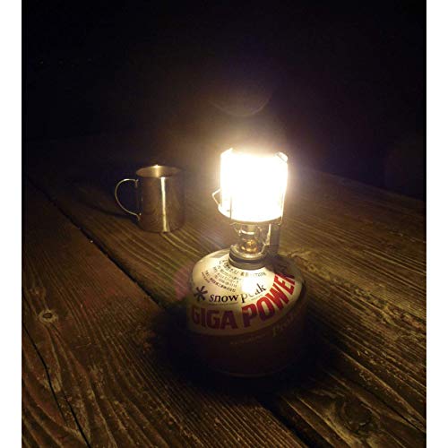 Snow Peak GigaPower Auto Lantern - Portable Camping & Survival Light with Hard Case