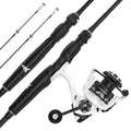 KastKing Lethal Phantom Twin-Tip Spinning Fishing Rod & Reel Combo 6'2" 2000 Reel