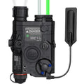 ACTIONUNION Black PEQ-15 Laser & LED Light Combo for Airsoft
