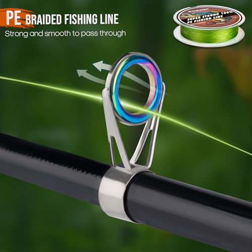 THKFISH 1.8M Telescopic Fishing Rod & Reel Combo with Backpack & Tools Set