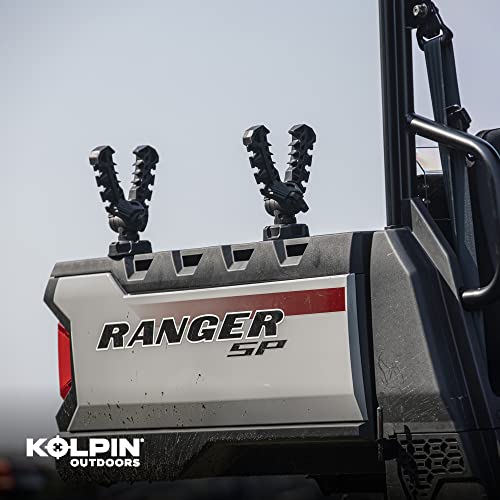 Kolpin Rhino Grip® Pro Pair for Polaris UTV - Heavy Duty Gear Carriers for Shovels, Guns, Bows, Augers - Compatible with General, Ranger, Xpedition - POLARIS UTV