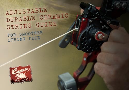 Cajun Bowfishing Winch Pro Bowfishing Reel Right Hand - Heavy Duty Aluminum Frame