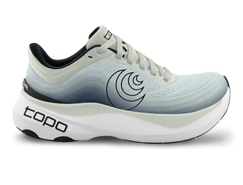 Topo Athletic Men's Lightweight Road Running Shoes - 11.5 White Charcoal 5MM Drop Aura