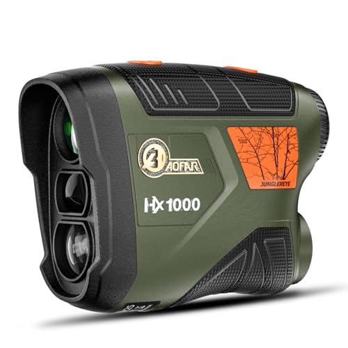Green Range Finder for Hunting and Archery, 1000 Yards, Angle & Horizontal Distance
