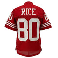 X-Large Jerry Rice San Francisco Jersey Red Unisex Adult Fan Apparel