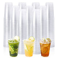 Lilymicky 1000 Pack 10 oz Clear Plastic Cups - Disposable PET Drinking Cups
