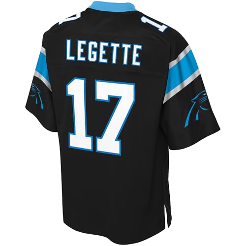Men's Xavier Legette Carolina Panthers Black Pro Line Football Jersey XL
