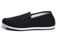 Men's Kung Fu Shoes Old Beijing Cloth Black 38 US 6.5 Men 8 Women