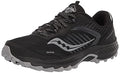 Men's Saucony Excursion TR15 Trail Running Shoes - Black Shadow, Size 11