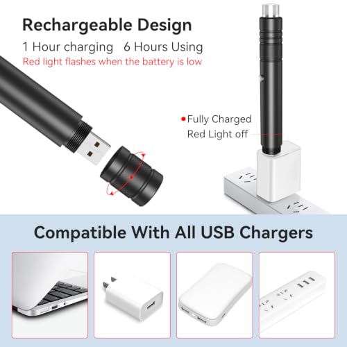 Rechargeable Laser Pointer with Green & Red Beams - Long Range, Tactical Light