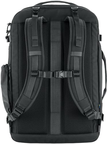 Carry-On Laptop Backpack with Crossbody Bag - Coal Black, One Size