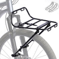 Bike Front Rack - Bicycle Cargo Rack with Support Struts & Adjustable Straps - Aluminium Universal Fit for Mountain Gravel Touring Bikes - Variation of Bike Rack