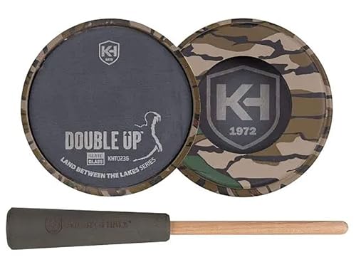 Double Sided Slate and Glass Pot Turkey Call for Hunting - LBTL Series