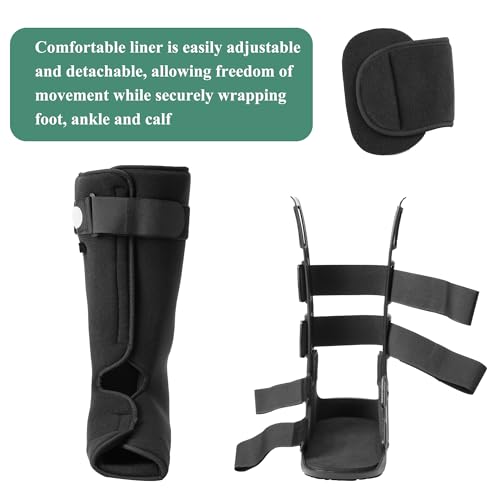 Jewlri Air Walking Boot Tall Fracture Support for Broken Foot, Medium