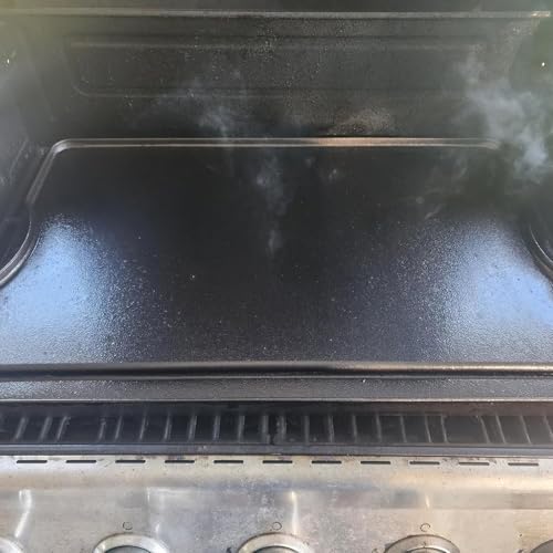 16" x 24" Reversible Cast Iron Cooking Griddle - Pre-Seasoned, Double-Sided, Camp & Kitchen Use - Variation of THIS Listing 16" x 24" x 1"