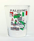 Palermo Sicily Italy Shot Glass - Italian Cities Souvenir Collectible