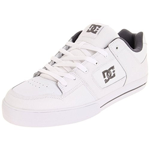DC Mens Low Top Skate Shoe White Size 11 - Casual Lace Up Sneakers