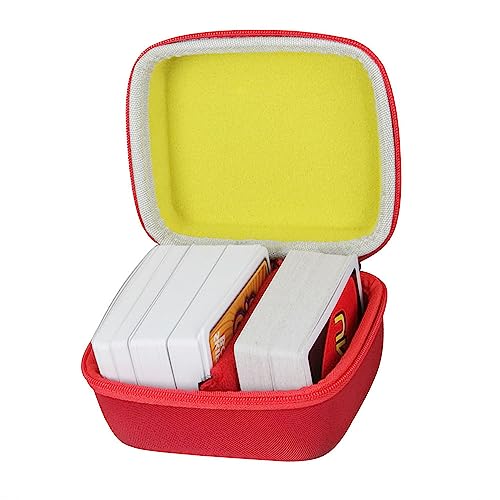 America Travel Hard Case for Skip BO & UNO Card Games - Fits up to 300 Cards
