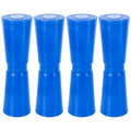 12-Inch Boat Trailer Roller 4-Pack Heavy Duty PU Keel Rollers for Boat Trailers
